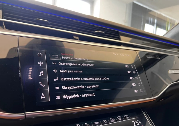 Audi A8 cena 599000 przebieg: 2500, rok produkcji 2022 z Inowrocław małe 781